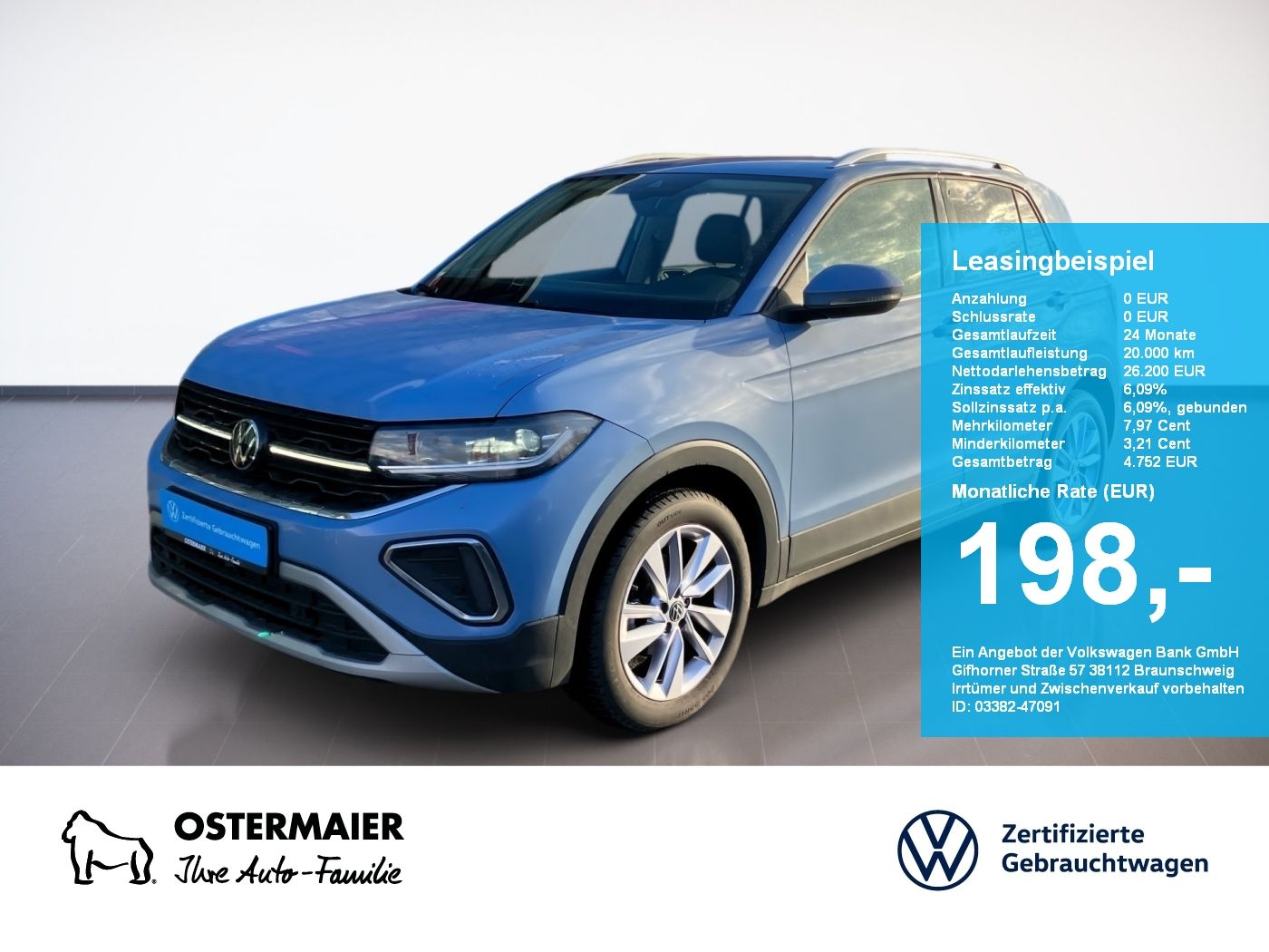 Volkswagen T-Cross STYLE 1.0TSI 116PS DSG ACC.5J-G.AHK.KAME