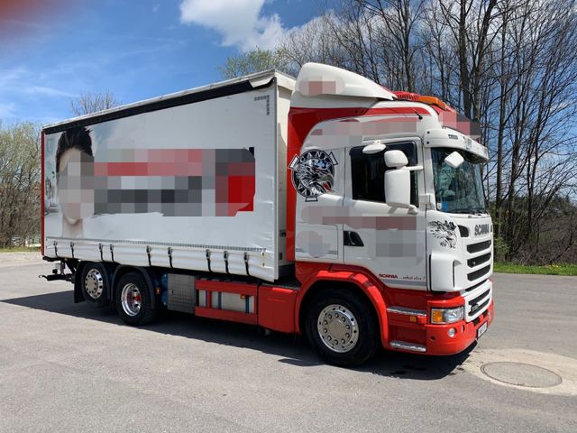 Scania G320 LB 6X2 GELENKTE NACHLAUFACHSE