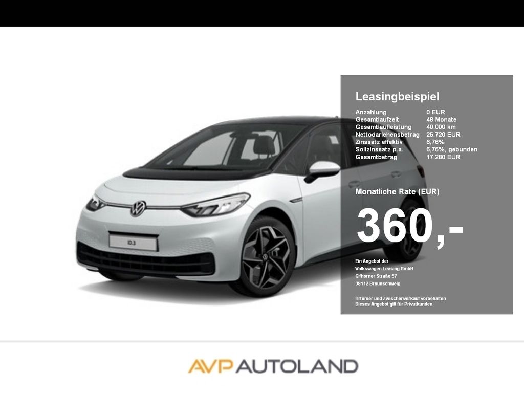 Volkswagen ID.3 Pro S | NAVI | LED | SITZHEIZUNG | PDC |