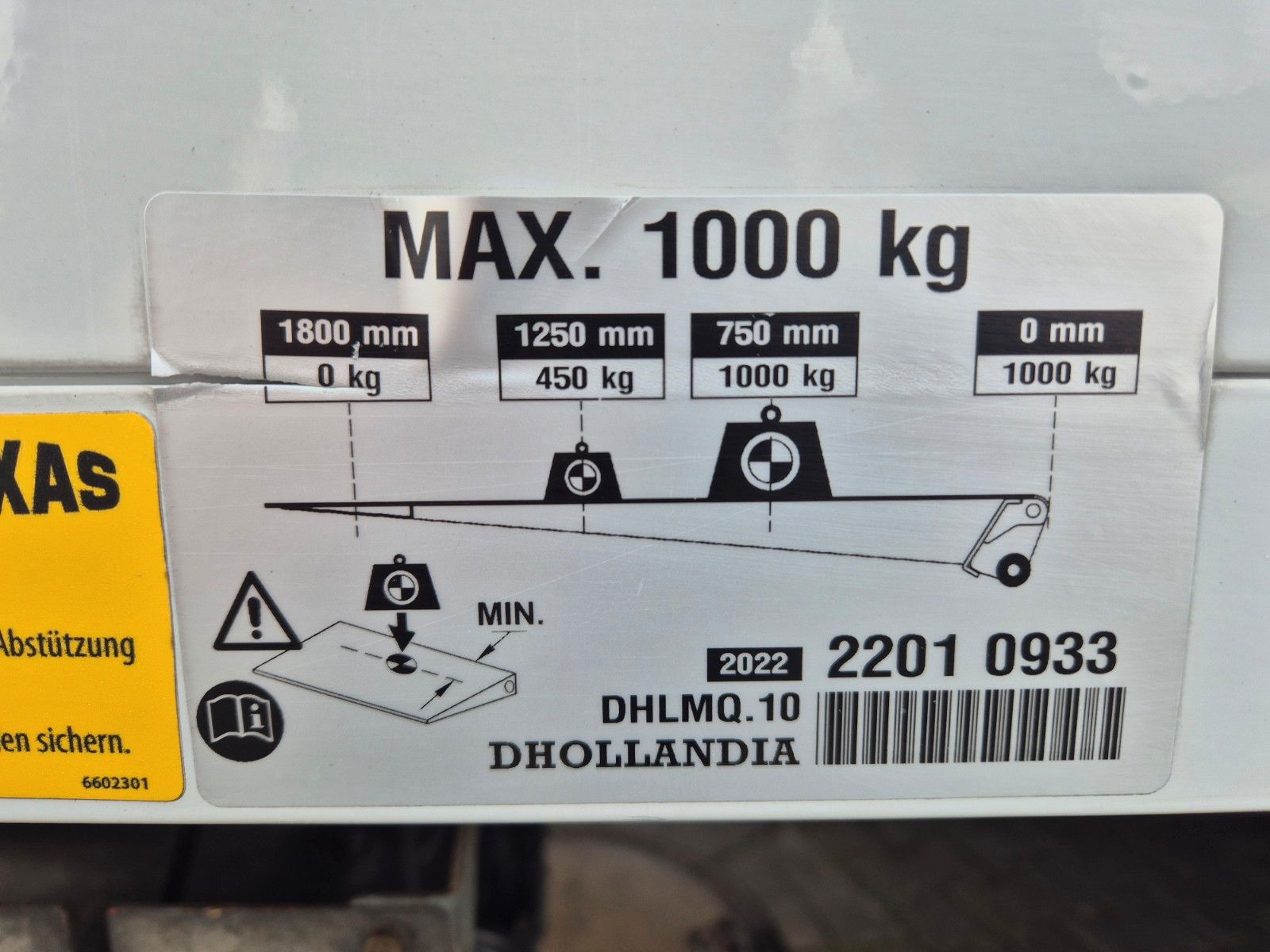 Fahrzeugabbildung Iveco Eurocargo 75-210 Koffer LBW