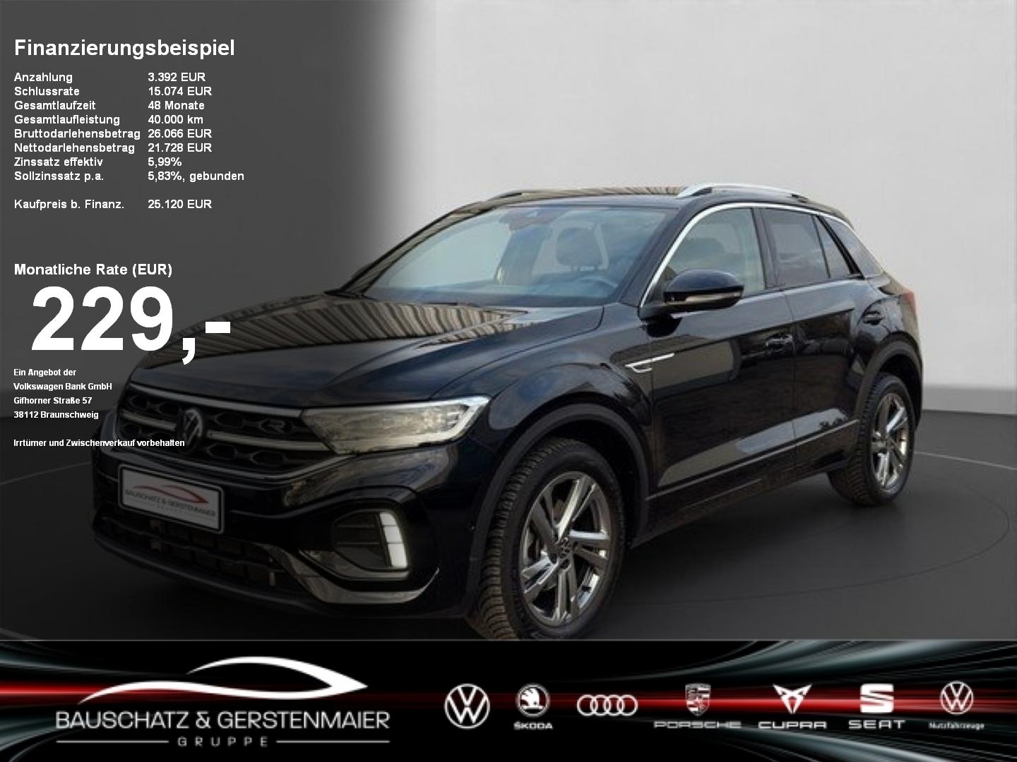 Volkswagen T-Roc 2.0 TDI R-Line MATRIX*AHK*SOUND*VIRTUAL Sp