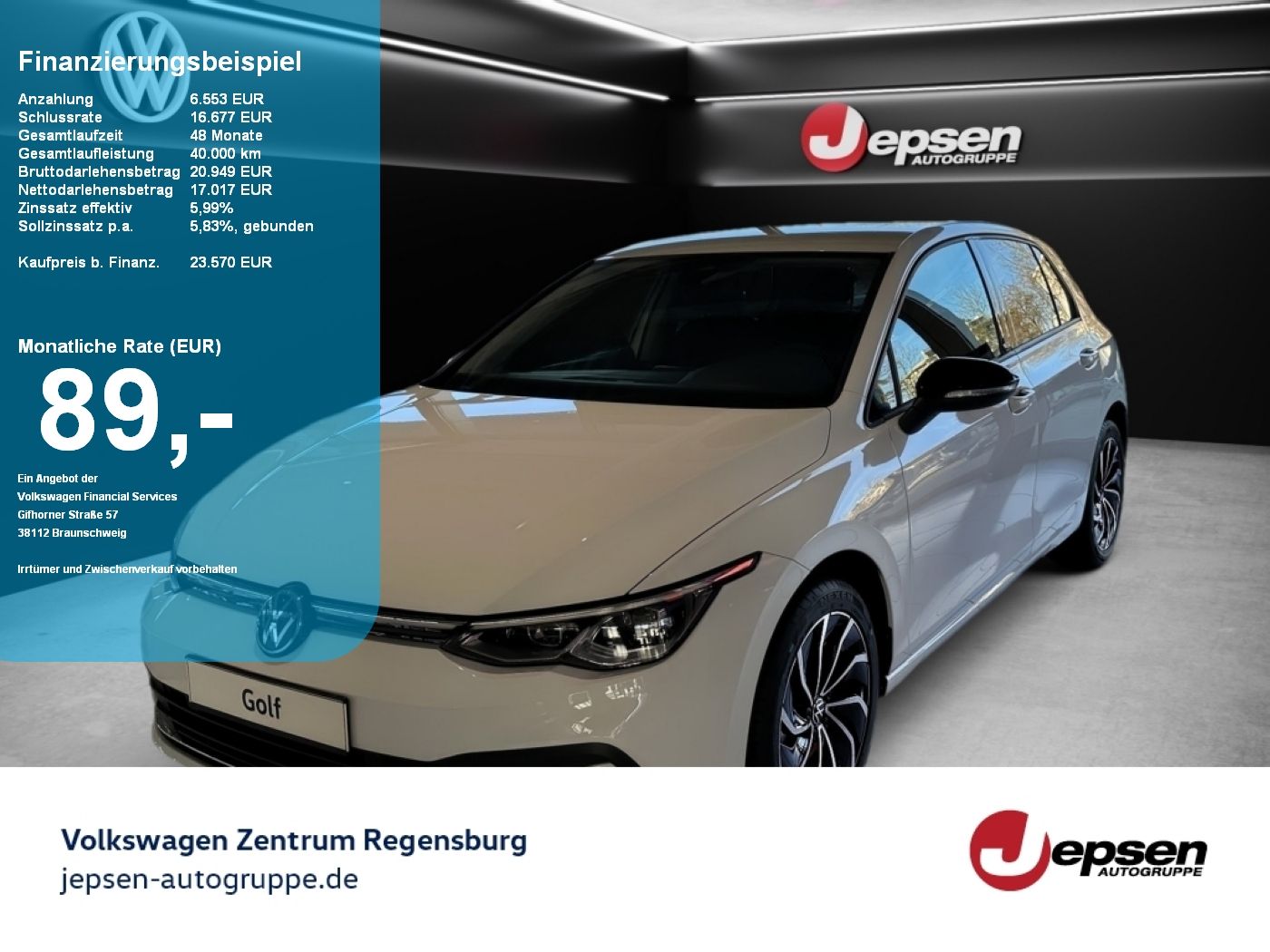 Volkswagen Golf MOVE eTSI DSG LED PDC SHZ NEBEL KlimaA foto 1