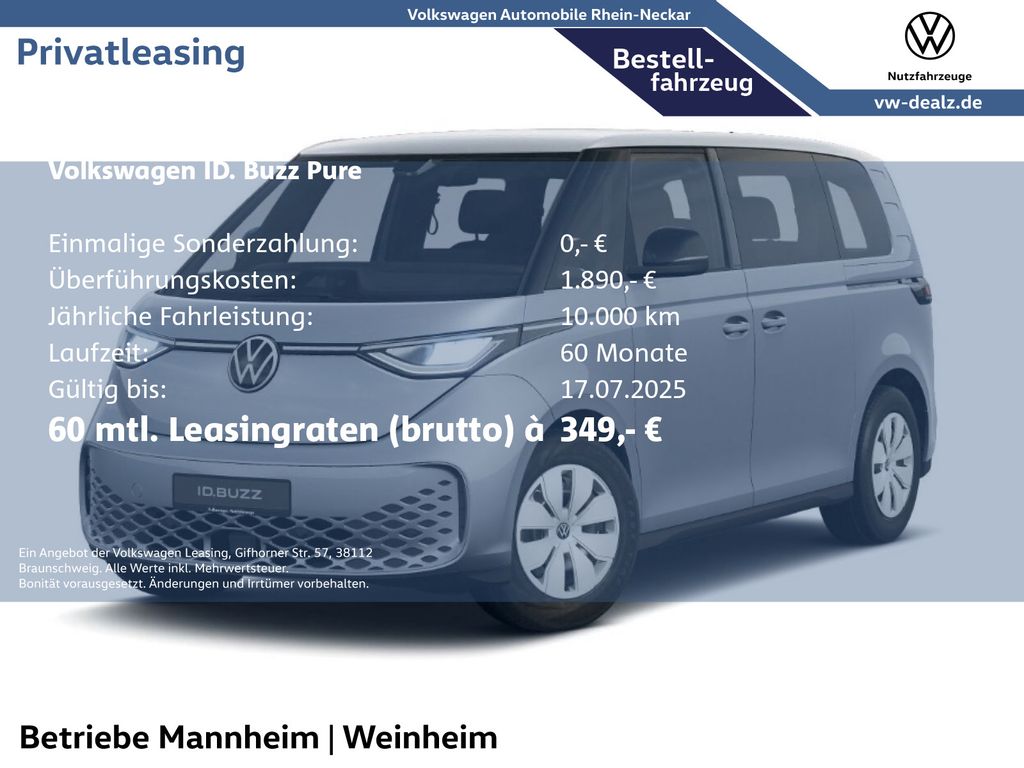 Volkswagen ID. Buzz Pure