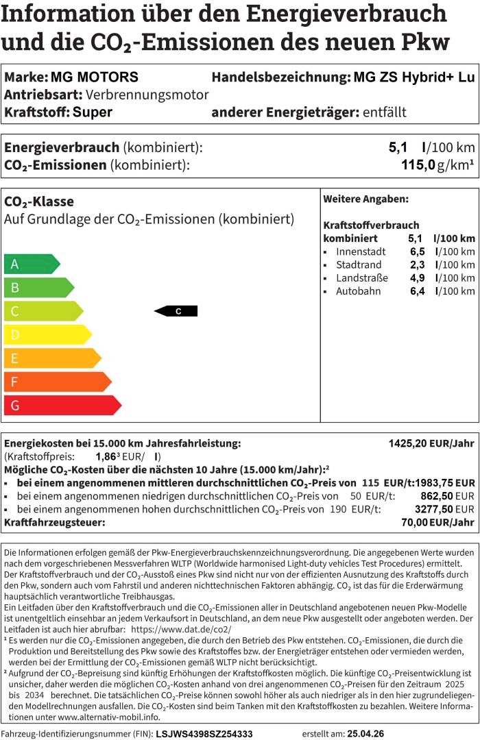 MG ZS - Bild 18