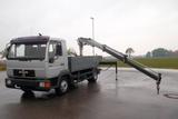 MAN 8.163 mit Ladekran / H-Zulassung - MAN Mit ladekran