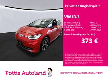 Volkswagen ID.3 PRO S NAVI KAMERA IQ.LIGHT SITZHZG DCC