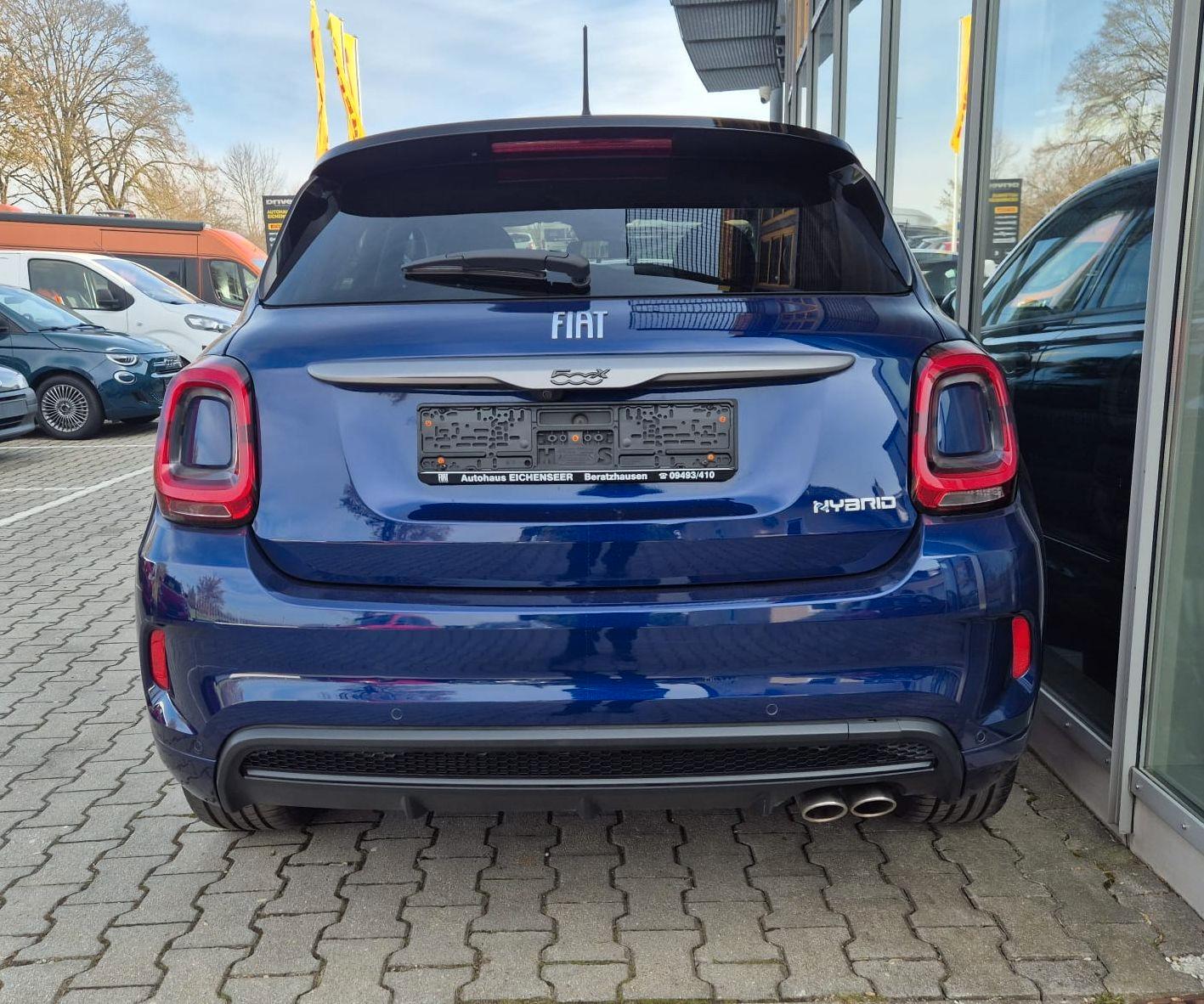 Fiat 500X Sport hybrid Automatik blau