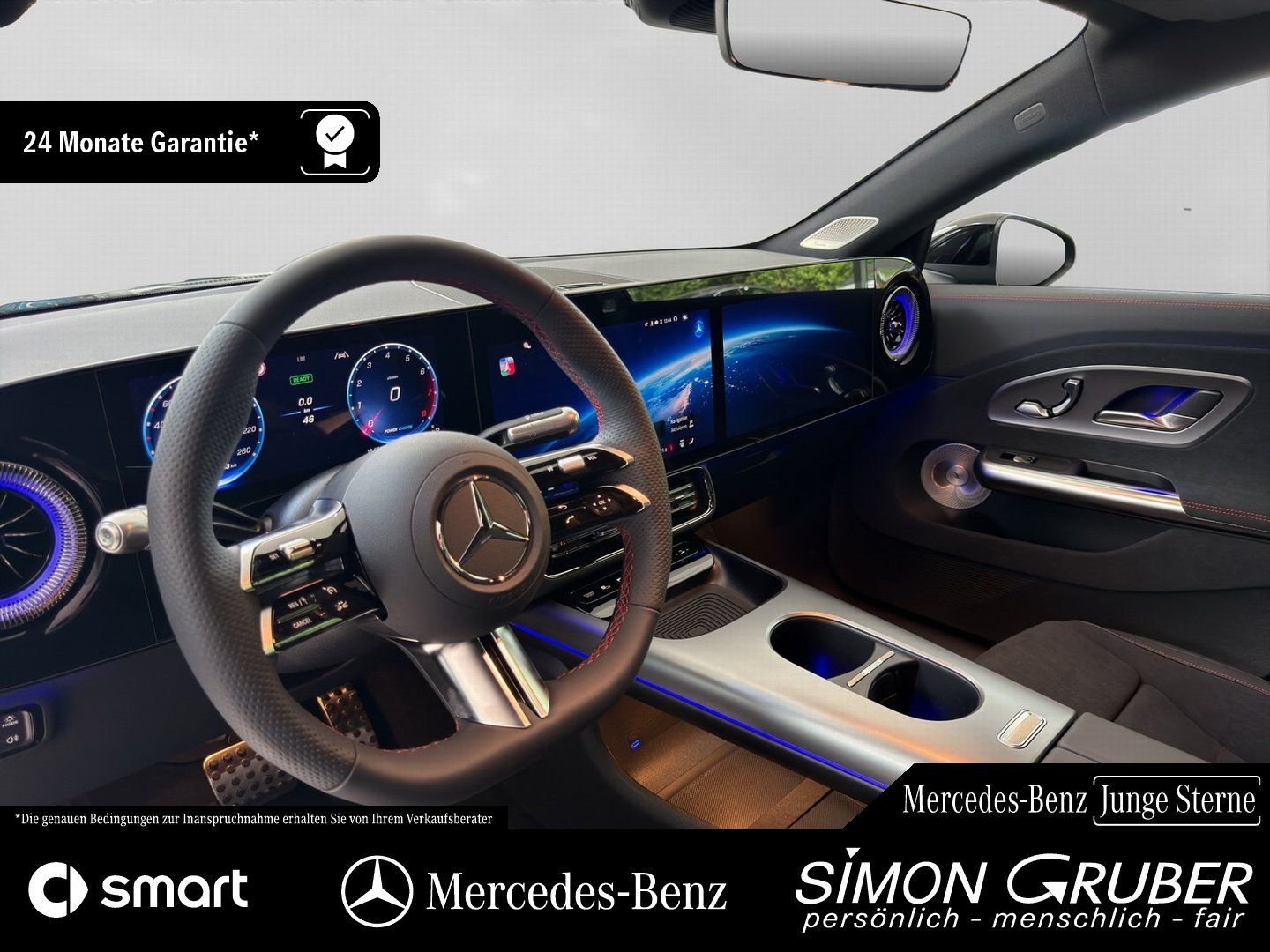 Fahrzeugabbildung Mercedes-Benz CLA 220 AMG Night Superscreen Pano Burm MBeam