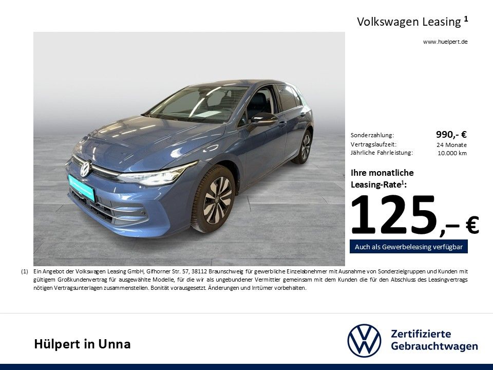Volkswagen Golf VIII 2.0 GOAL AHK CAM ACC NAVI LED+ CARPLAY imagem 3