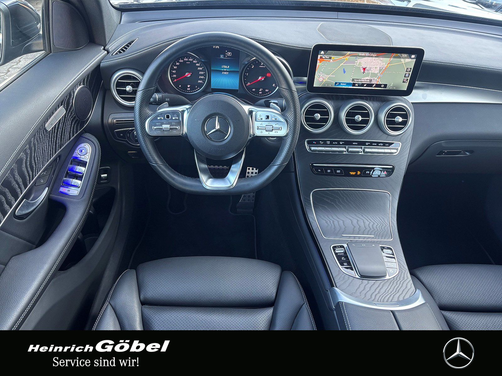 Fahrzeugabbildung Mercedes-Benz GLC 400 d 4M Coupé*AMG*AHK*SCHIEBEDACH*AMBIENTEB