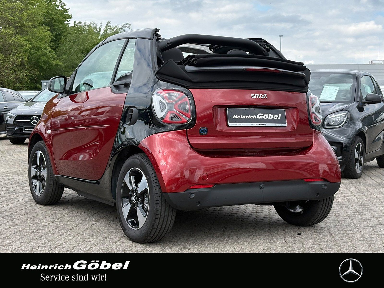 Fahrzeugabbildung Smart EQ CABRIO*EXCLUSIVE*22kW*WINTER-PAKET*LED*AMBIEN