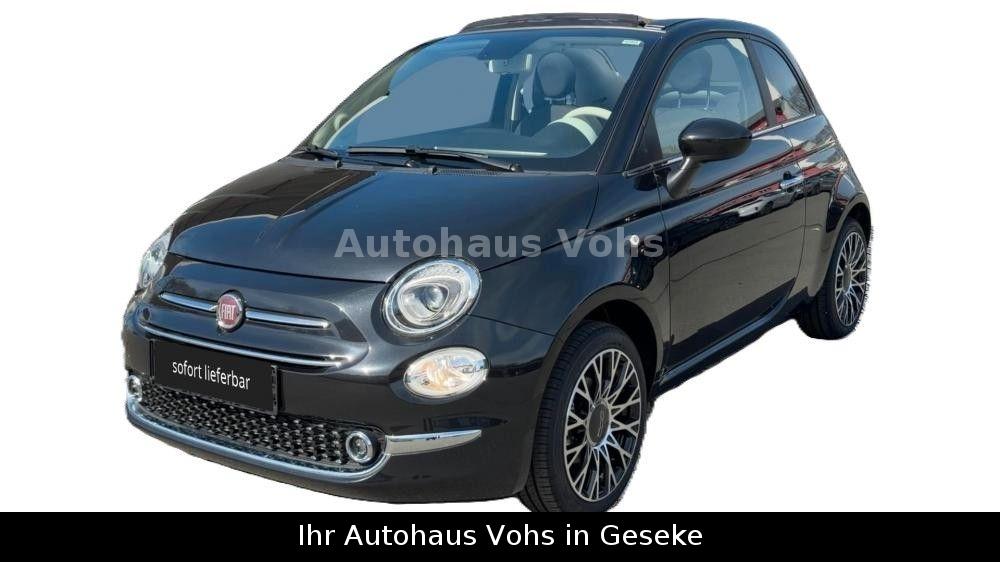 Fiat 500C Dolcevita|Faltdach Rot|Navi|Link|16"LM|PDC|