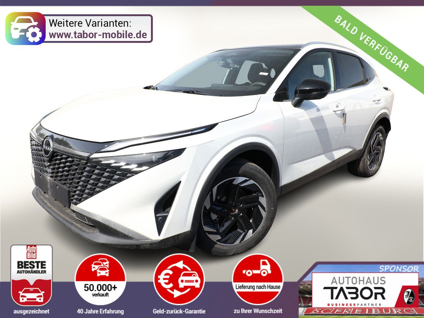 Nissan Qashqai AT N-Connecta Pano ACC 360° Nav SHZ LED