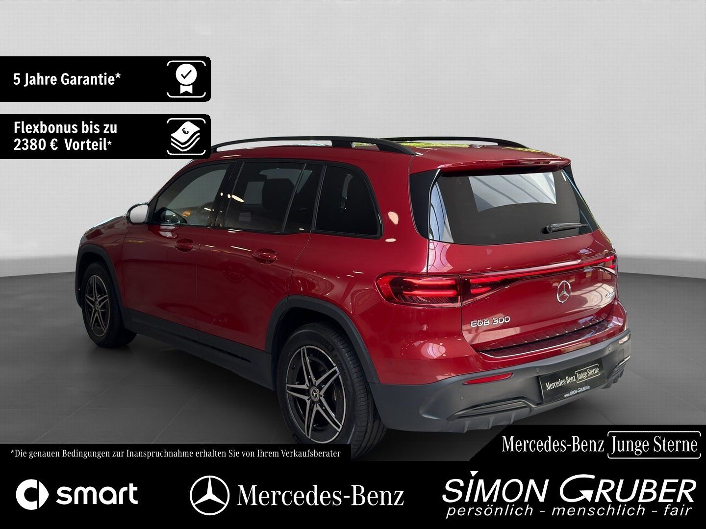 Fahrzeugabbildung Mercedes-Benz EQB 300 4M AMG Panorama HUD Distronic 7Sitze
