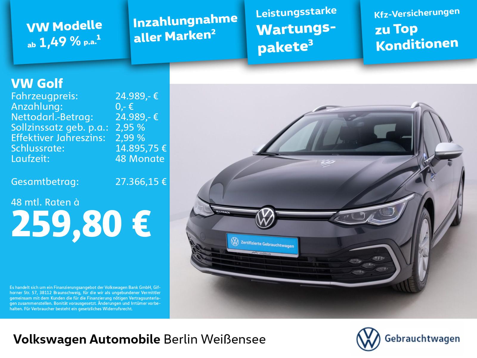 Volkswagen Golf VIII Alltrack 2.0 TDI 4M*ACC*AHK*RFK*APP*LH, миниатюра 2