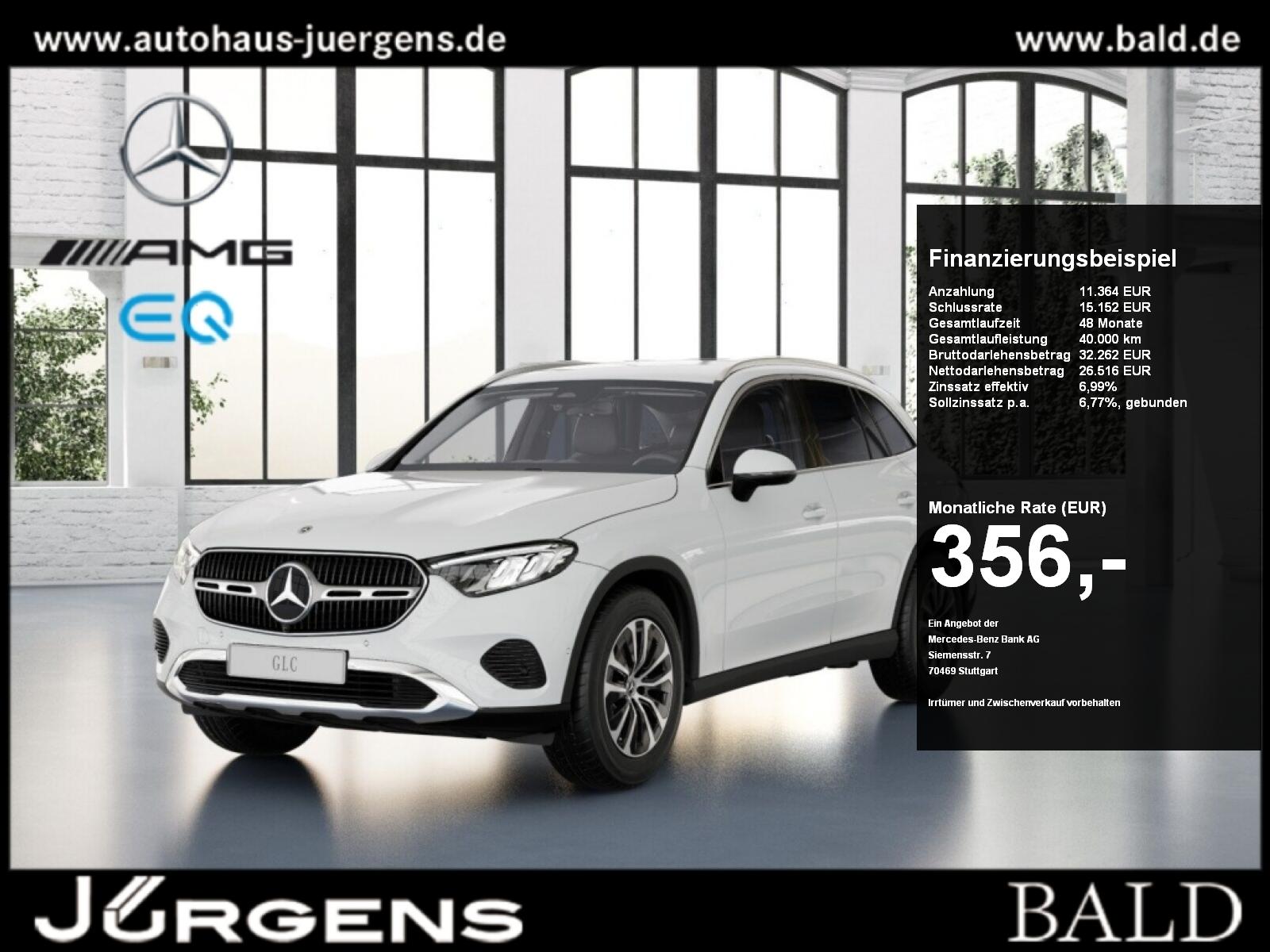 Mercedes-Benz GLC 220 d 4M Avantgarde+Distr+Memo+Ambiente+Cam
