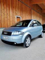 Audi A2 | 1.4 Benzin | Erstbesitz | TÜV 05... - Audi A2: mit Anhängerkupplung