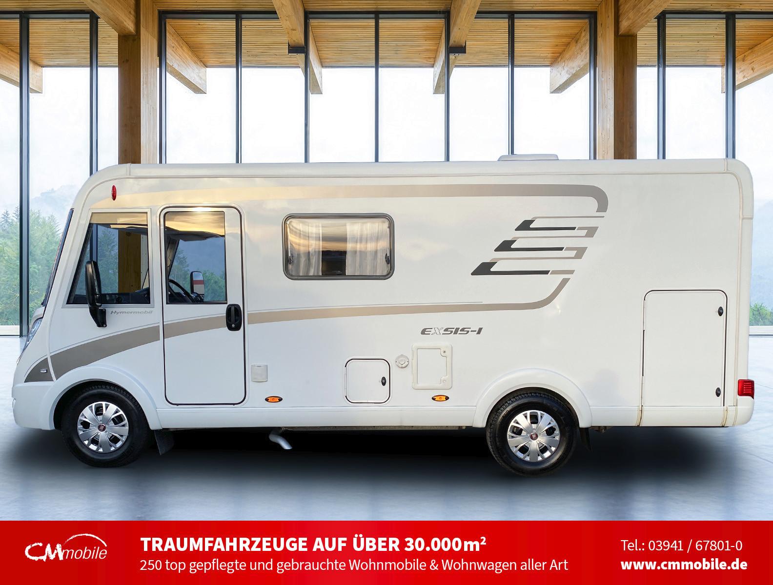 HYMER / ERIBA / HYMERCAR Exsis i 524 - Hub&Festbett - Garage -