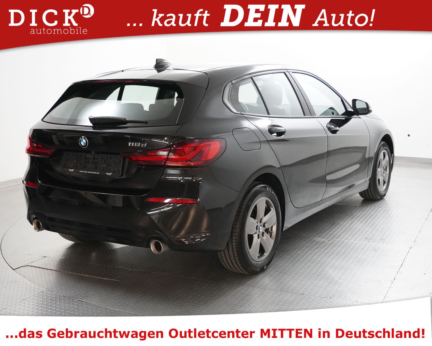 Fahrzeugabbildung BMW 118d Advant NAV PROF+VIRTU+KAMERA+LED+SHZ+HIFI+M