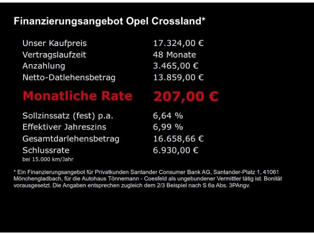 Crossland ELEGANCE AT+NAVI+RÜCKFAHRKAMERA+SITZ-/