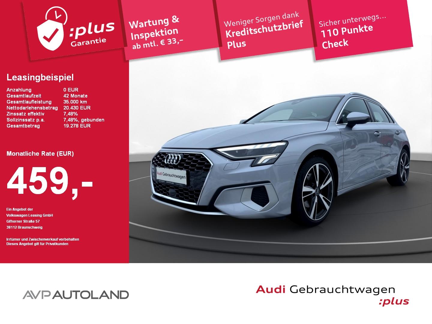 Audi A3 Sportback 30 TFSI advanced | LED | AHK |