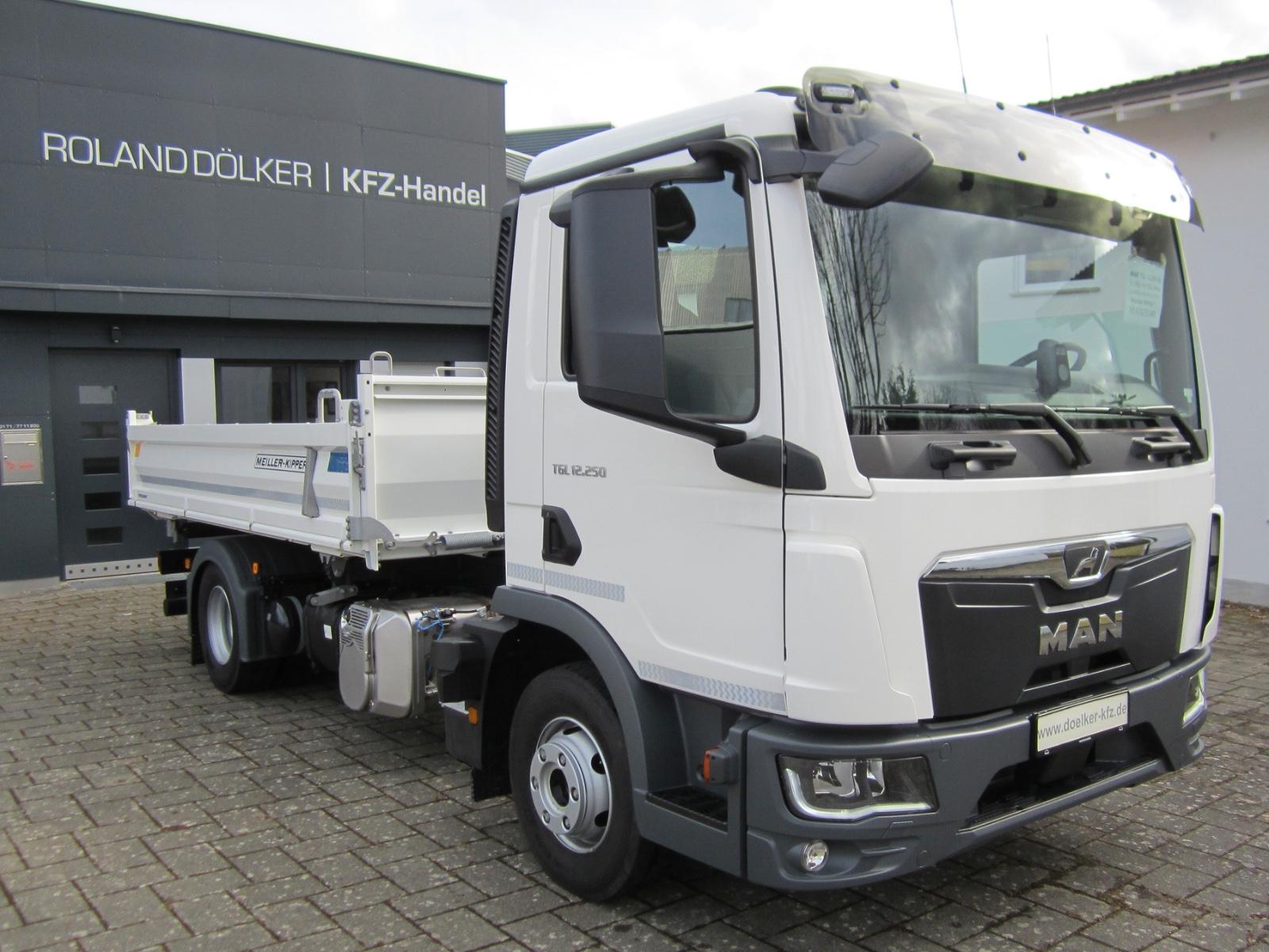 MAN TGL 12.250 BL Meiller-Kipper Kranvorbereitung ZV