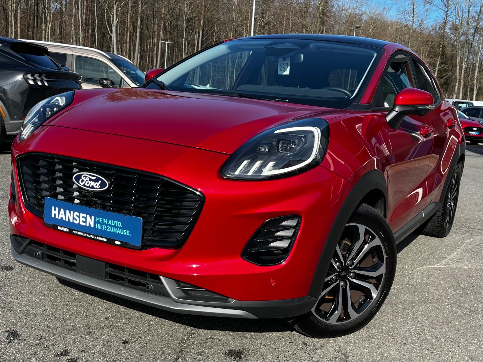 Ford Puma Titanium, GJR, Matrix LED, PANO