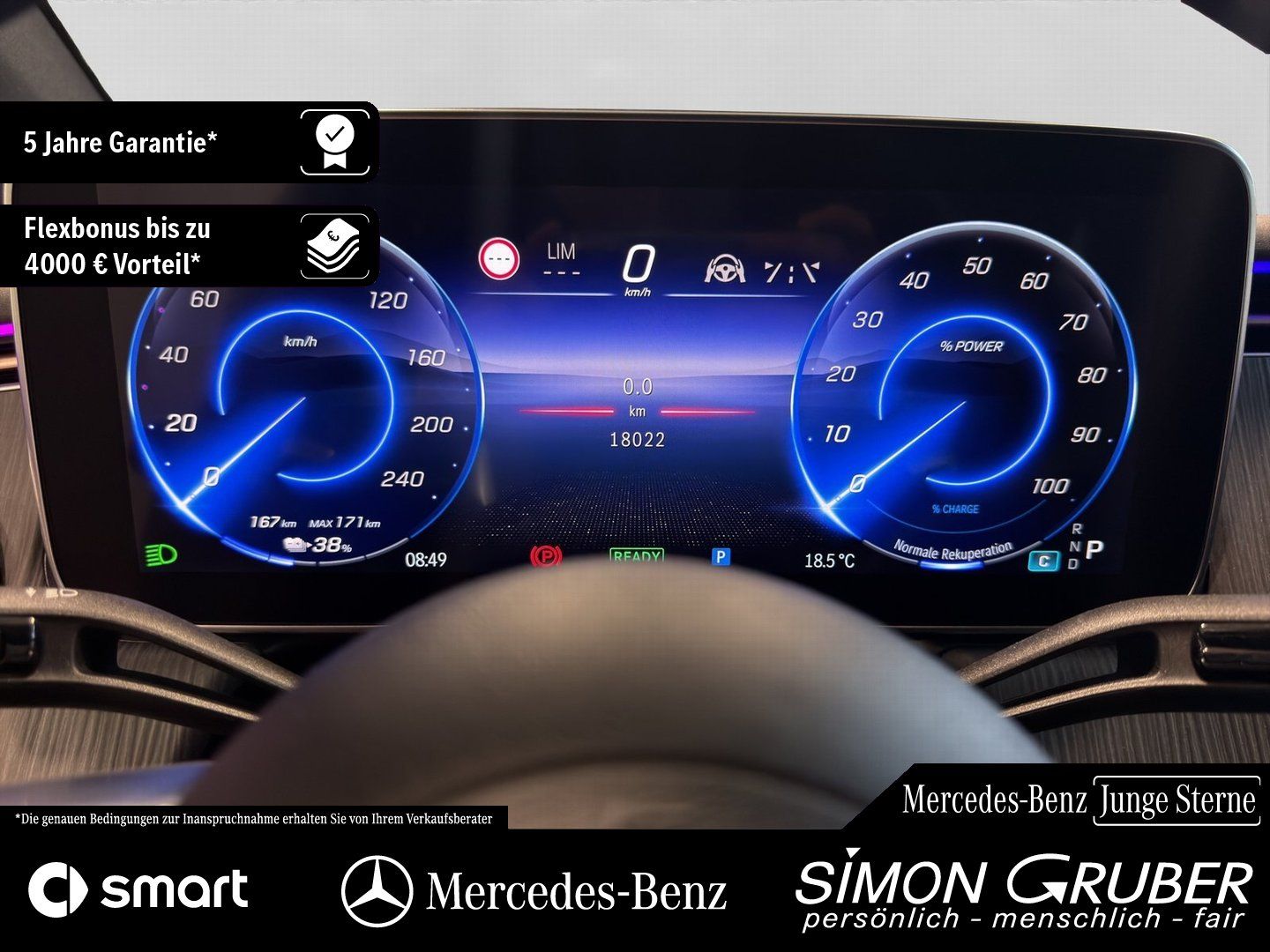 Fahrzeugabbildung Mercedes-Benz EQE 350 4M SUV AMG DigiLight 360 ACC 21Zoll