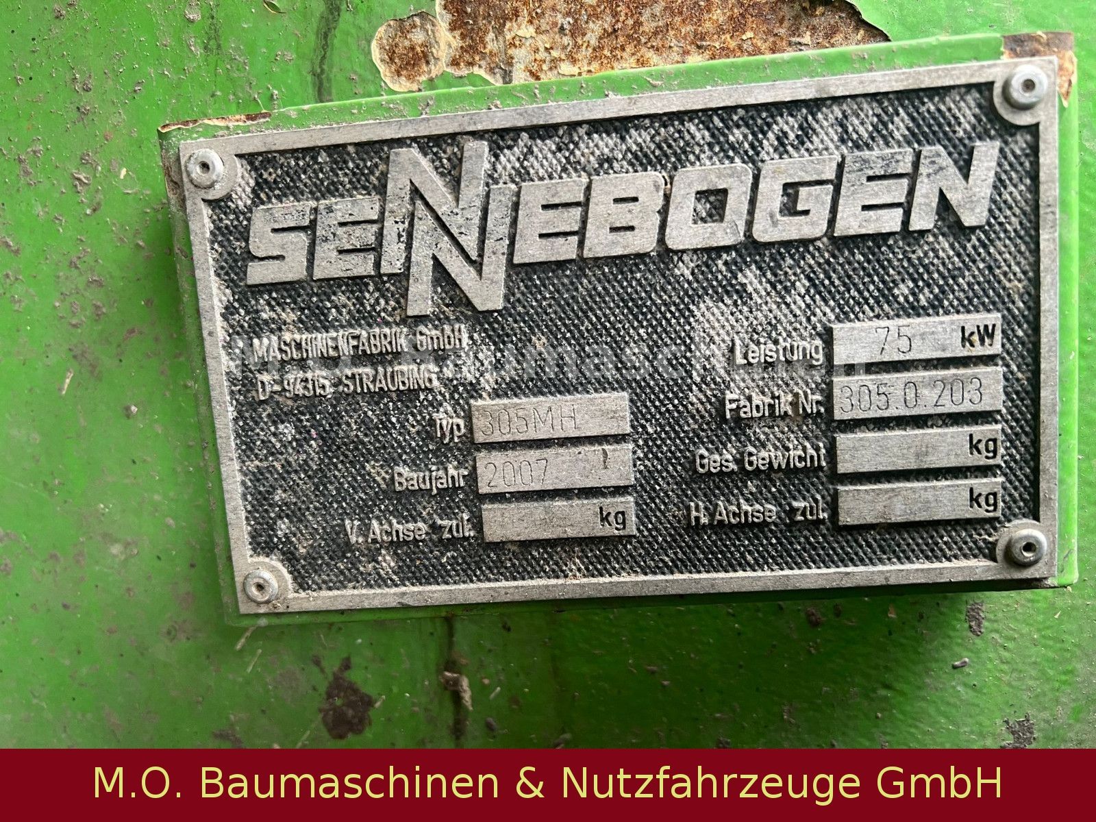 Fahrzeugabbildung Sennebogen 305 MH / Teleskopstapler /