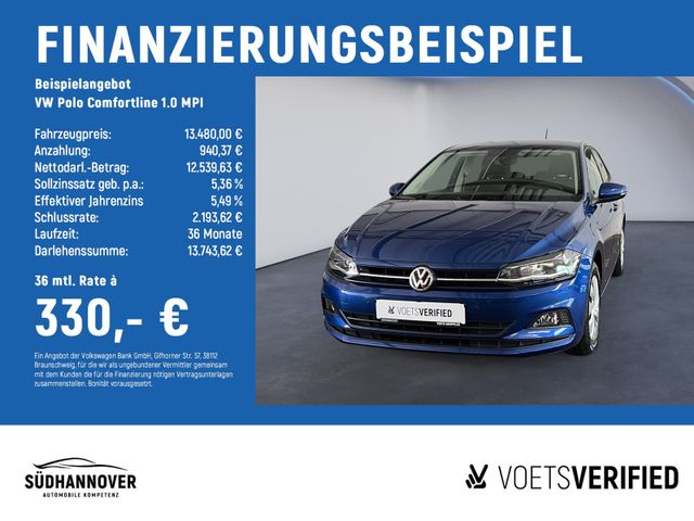 VW Polo Comfortline 1.0 MPI LED+RearView+NAVI