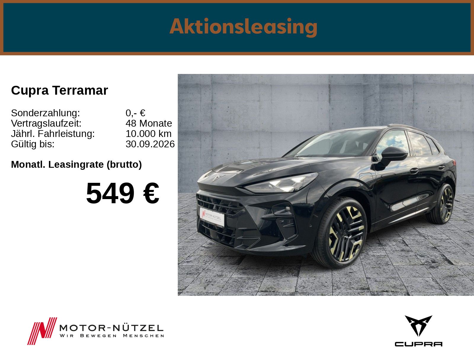 Cupra Terramar 1.5 e-Hybrid VZ 6-Gang DSG