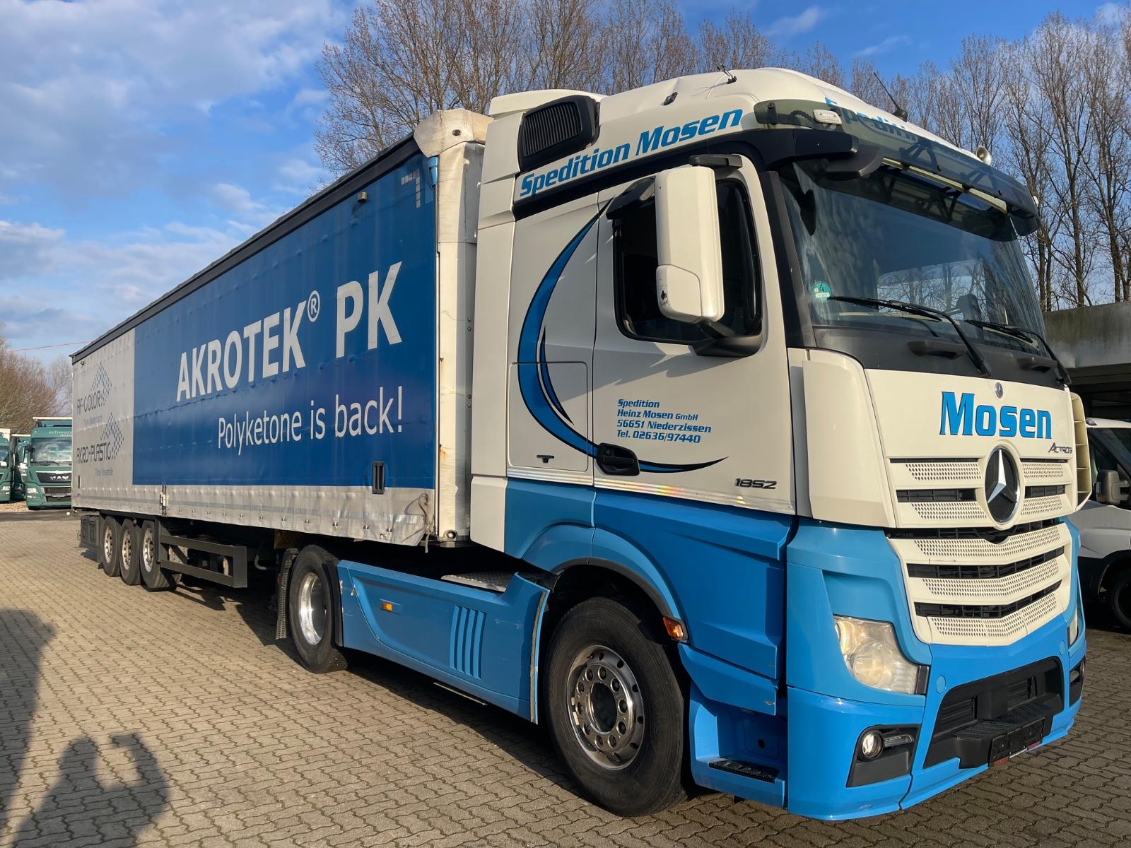 Mercedes-Benz 1851 Giga Space mit Standklima 1845,1852