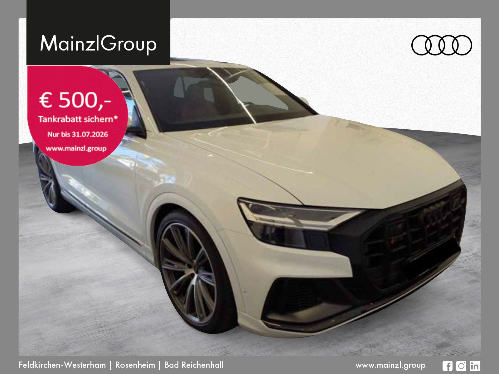 AUDI SQ8 TFSI quattro tiptronic B&amp;O Pano Kamera 23"