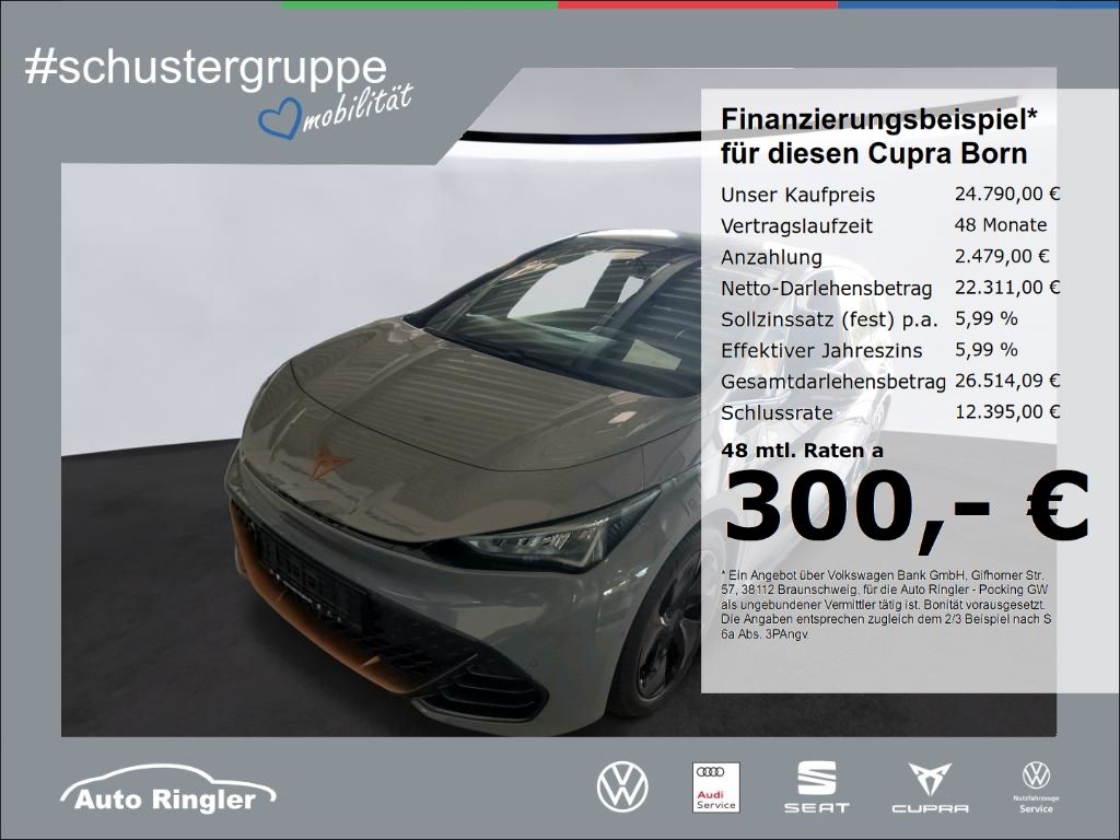 CUPRA Born 204PS*ACC Head-Up LED Navi R-Kam SHZ 19*Alu