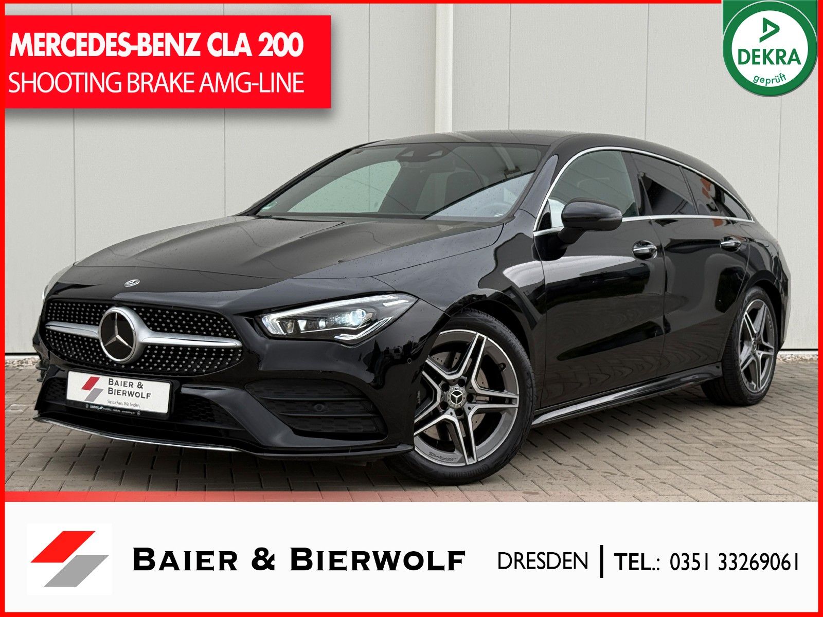 Mercedes-Benz CLA 200 Shooting Brake AMG-LINE 360 KAMERA PANO