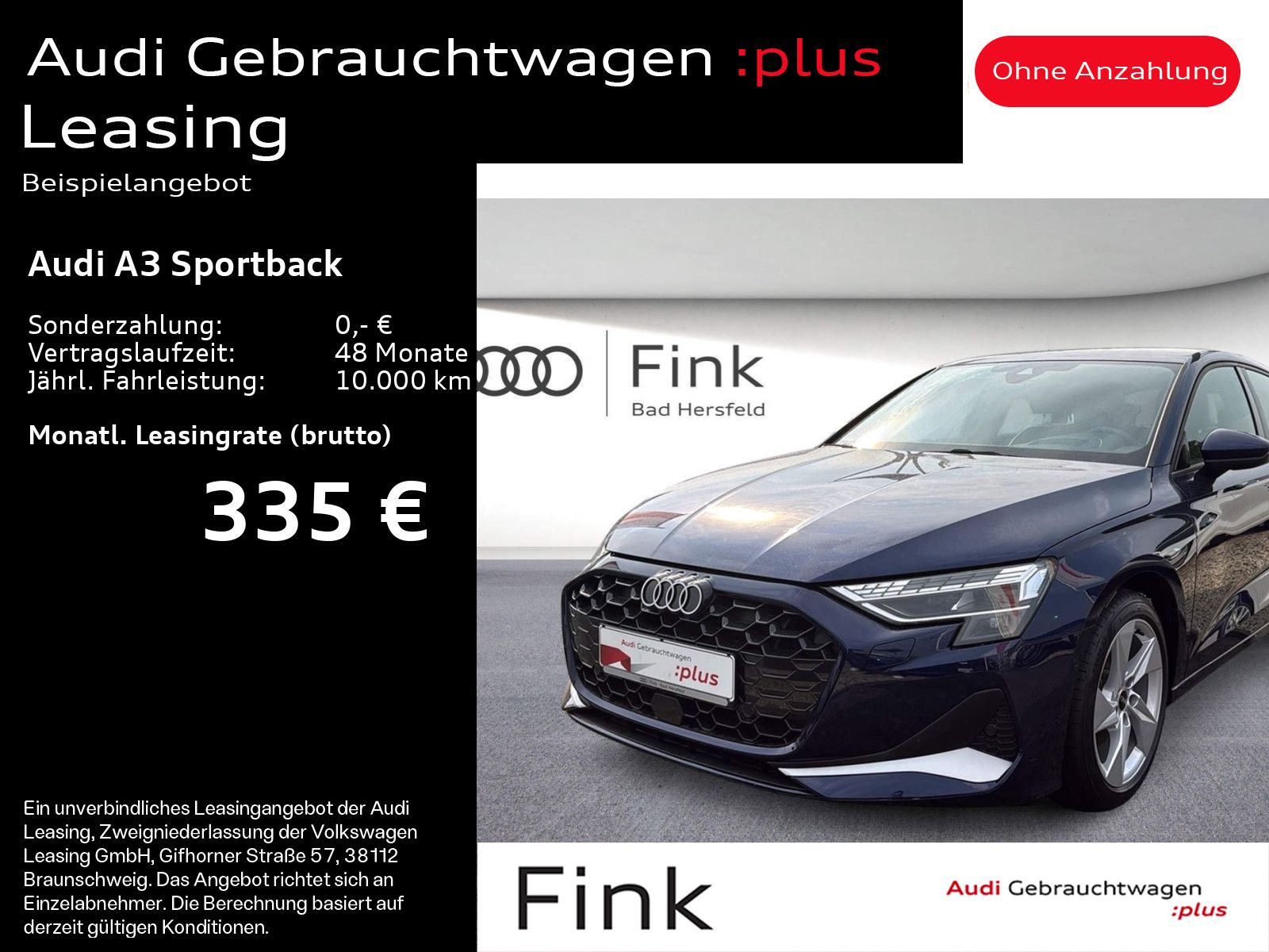 Audi A3 Sportback Advanced 35 TDI LED Navi