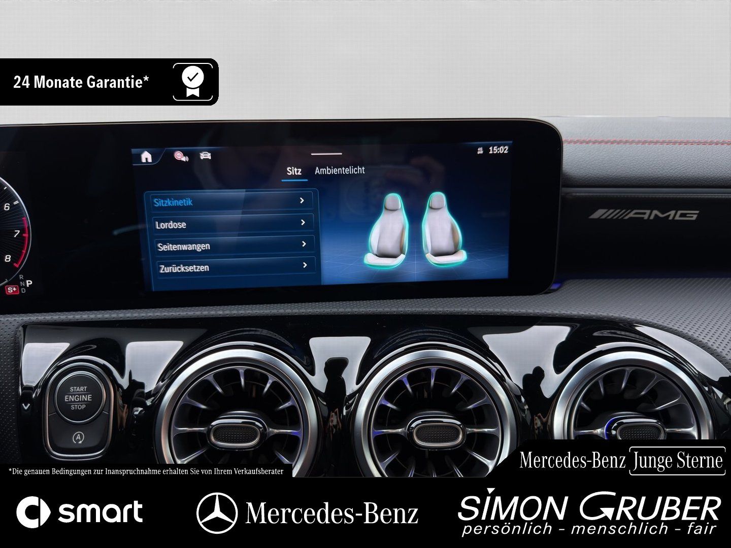 Fahrzeugabbildung Mercedes-Benz CLA 35 4M AMG Night Pano Perfo Sitz Memory Burm