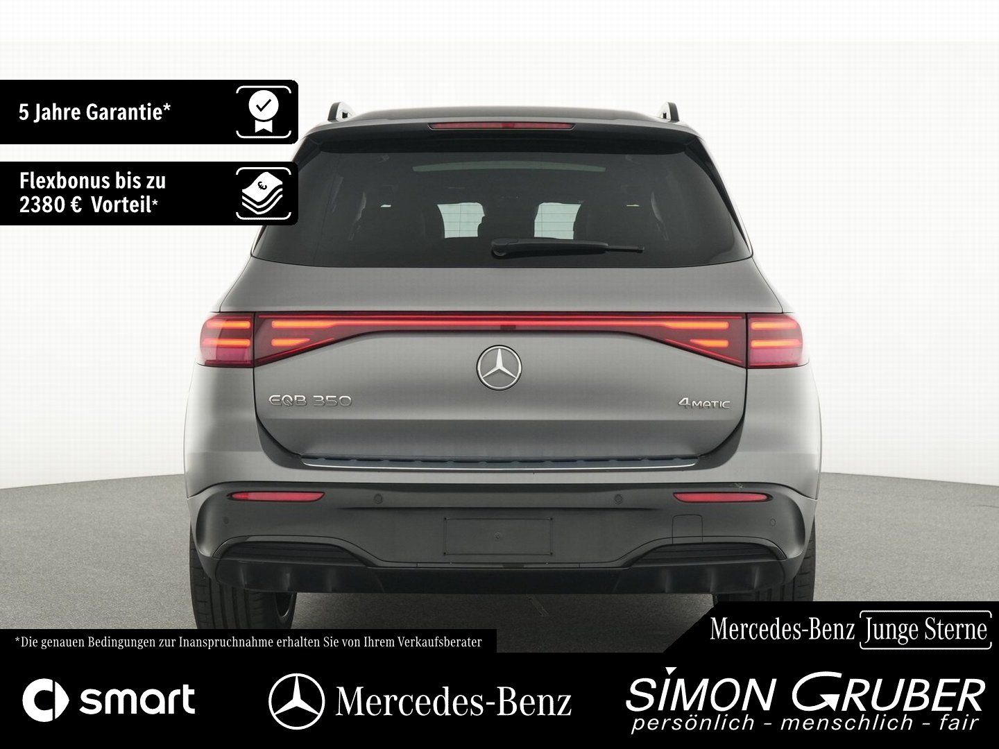 Fahrzeugabbildung Mercedes-Benz EQB 350 4M AMG Night magno Pano Burm HUD 360