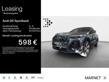 Audi Leasingangebot: Audi Q5 Sportback edition one TDI quattro 150 kW S tr