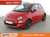 Fiat 500 0.9 Lounge *TEMPO*PDC*ALU*KLIMA*PANO* - Fiat 500: Rot, Schiebedach