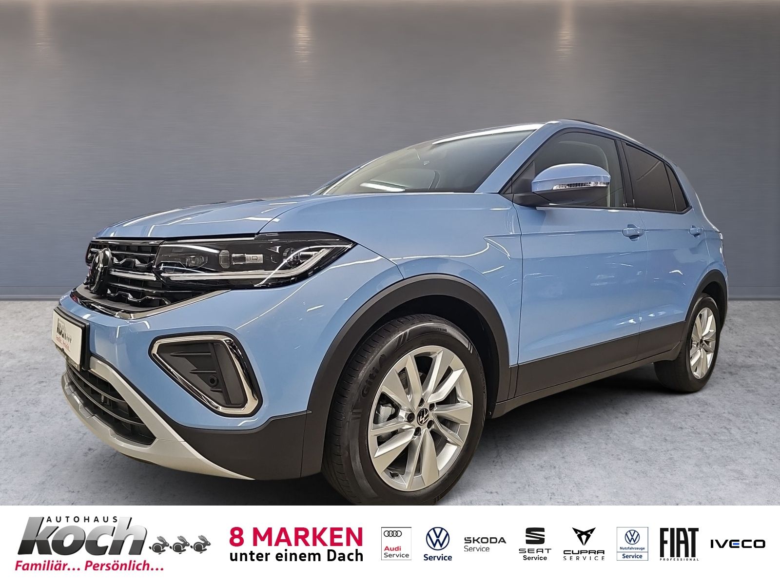 Volkswagen T-Cross Life 1,0 TSI DSG MATRIX AHK RFK ACC SHZ