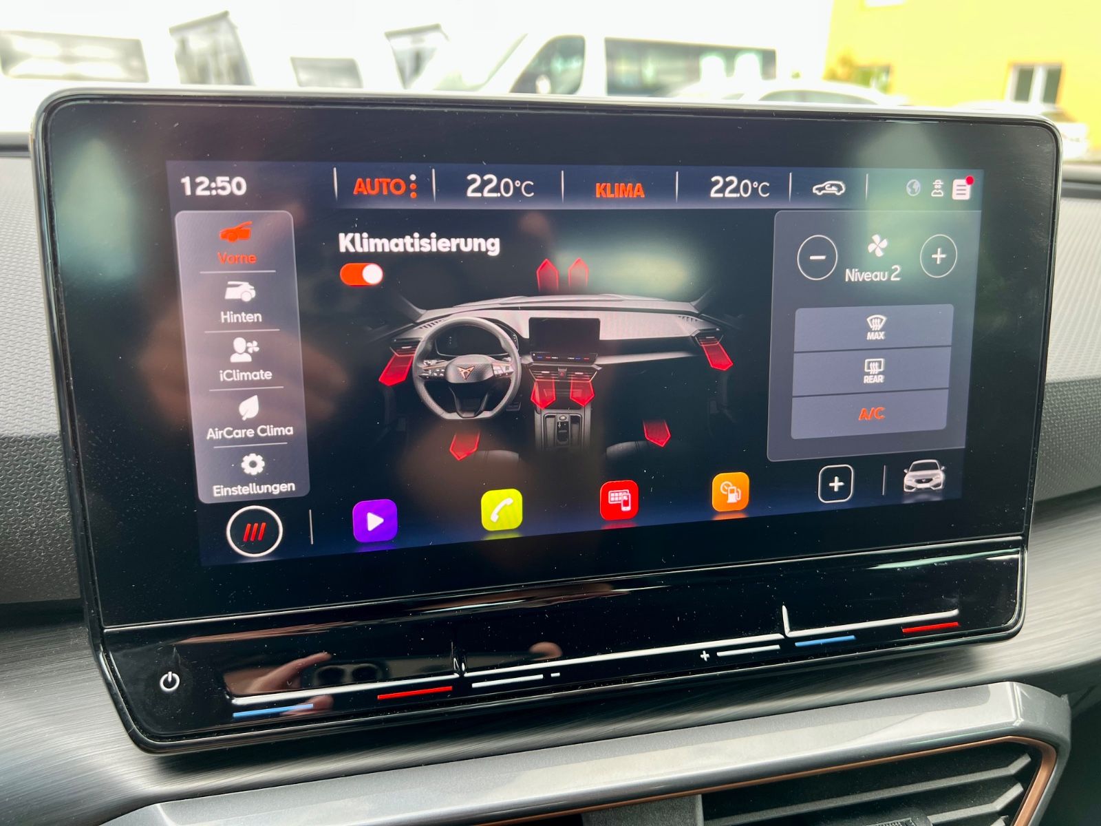 CUPRA Leon AAC LED ISOFIX L+R SENSOR