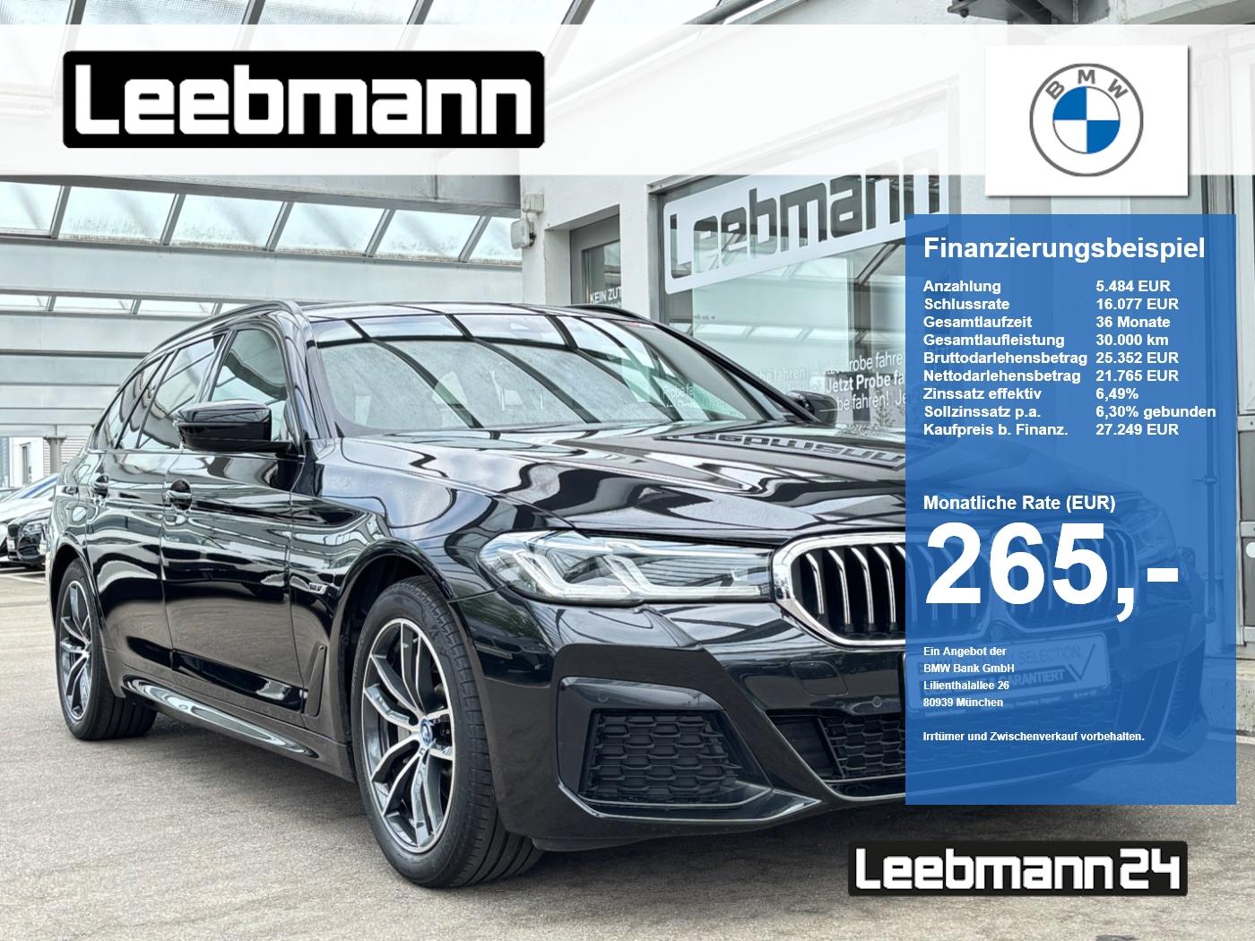 BMW 530e Touring M-Sportpaket AHK/Memory GARANTIE