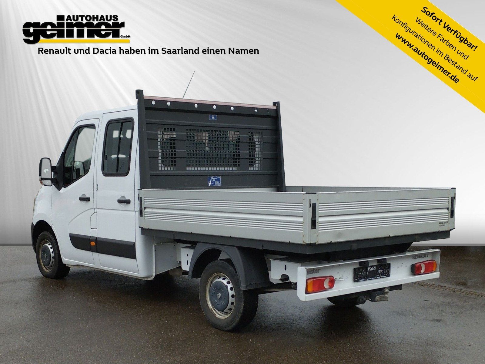 Renault Master DoKa Pritsche L2H1 3,5t imagem 3