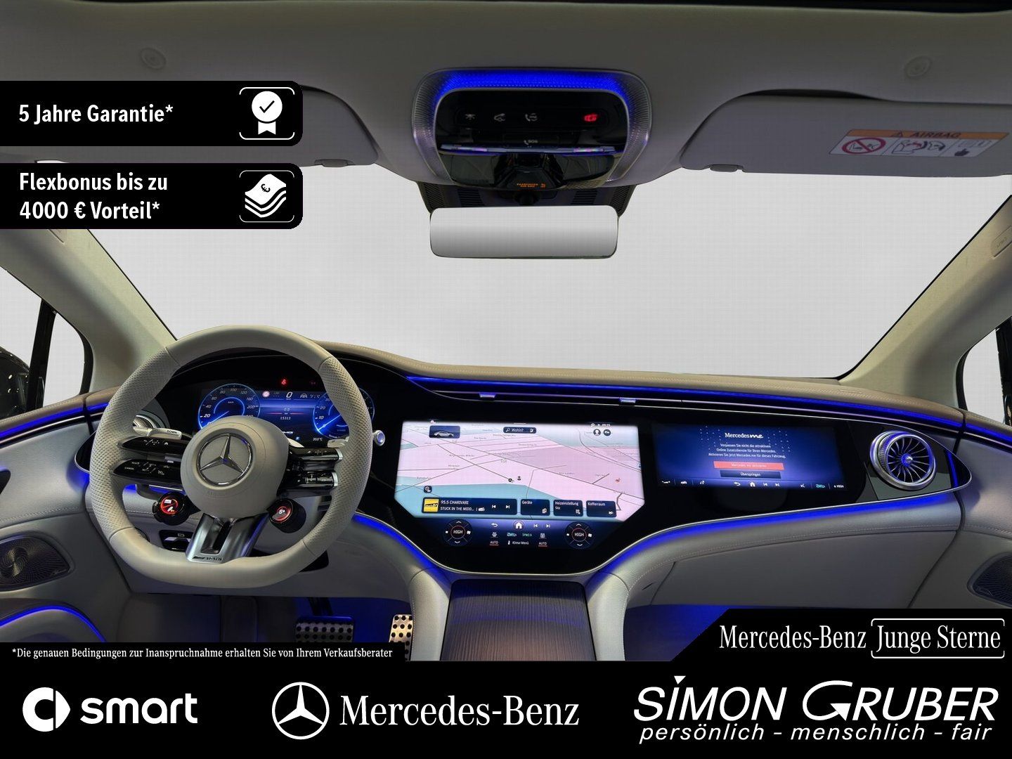 Fahrzeugabbildung Mercedes-Benz EQS 53 4M+ AMG Guard360 TV HUD 4*Massage
