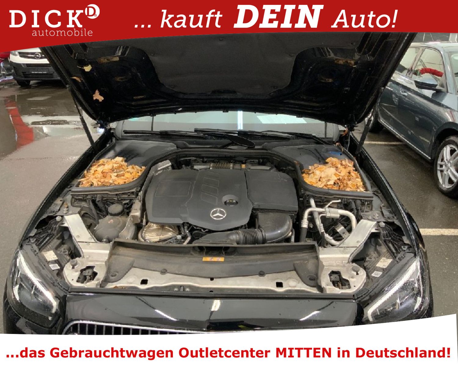 Fahrzeugabbildung Mercedes-Benz E 220d 4Mat 9G LED/ACC/VIRTU/LEDER/GLASDACH/8Fa