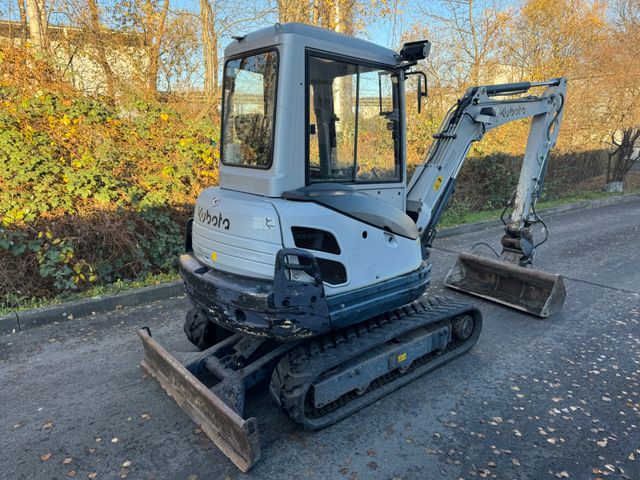 Kubota KX 71-3 Minibagger 2,8t Schnellwechsler+2xLöffel