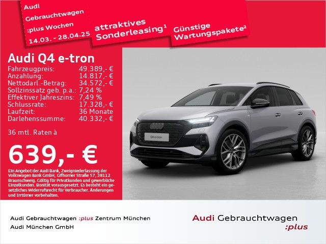 Audi Q4 e-tron 45 S line Virtual+/Navi+/HuD/Matrix