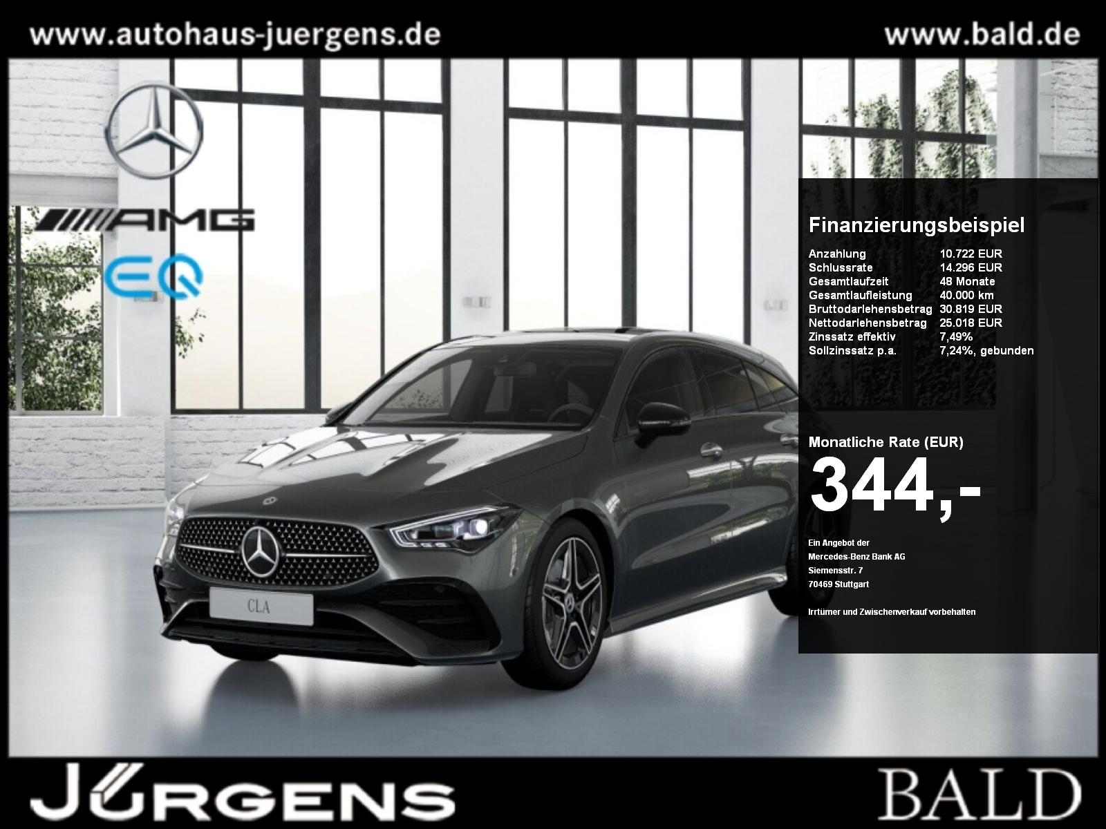 Mercedes-Benz CLA 200 SB AMG-Sport/Pano/MLB/Night/Distr/Keyl