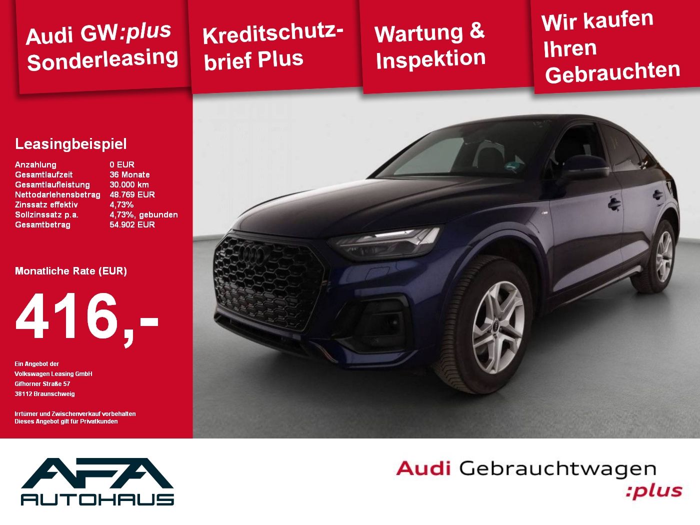 Audi Q5 Sportback 40 TFSI quattro Matrix*AHK*360°